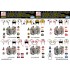 1/32 F-14 Patches and Helmet Markings Part 4 Decal Sheet