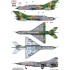 1/48 MiG-21/MiG-23 Hungarian AF Individual Markings Decal Sheet
