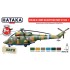 Acrylic Paint Set for Airbrush - Polish AF/Army Helicopters Vol.1 (6x 17ml)