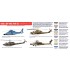 Acrylic Paint Set for Airbrush - Israeli Air Force: Israeli Helicopters since late 1970s (17ml x 8)