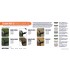 Lacquer Paint Set - US Army Vehicles mid-1970s - mid-1980s (MERDC Camouflage) (17ml x 8)