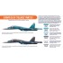 Lacquer Paint Set - Ultimate Su-34 "Fullback" in Russian AF Service (17ml x 6)