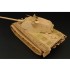 1/48 Pz Kpfw VI Ausf B King Tiger Porsche Turret Detail Set for Tamiya kits