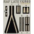 1/32 RAF QS Late Seatbelts (Laser Cut)