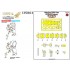 1/35 B5N2 KATE (opened canopy) Seatbelts and Masks for Border Model [Basic Line]