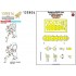 1/35 B5N2 KATE (closed canopy) Seatbelts and Masks for Border Model [Basic Line]