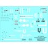 1/32 Sopwith F.1 Camel Le Rhone Stencils for Wingnut Wings kits (water-slide decals)