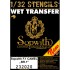 1/32 Sopwith F.1 Camel BR.1 Stencils for Wingnut Wings kits (water-slide decals)