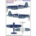 Decals for 1/32 Vought F4U-1A VF-17 "Jolly Rogers" Part. 3