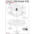 Decals for 1/32 Vought F4U-1 Corsairs Aces over Solomon Islands Stencils