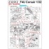 Decals for 1/32 Vought F4U-1 Corsairs Aces over Solomon Islands Stencils