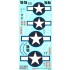 Decals for 1/32 Vought F4U-1A VF-17 "Jolly Rogers" Part. 1