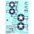 Decals for 1/32 Vought F4U-1A Corsair VF-17 "Jolly Rogers" Part. 3 (wet transfer)