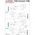 Decals for 1/48 Vought F4U-1A Corsair VF-17 "Jolly Rogers" Part. 1 (wet transfer)