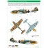 1/48 Messerschmitt Bf-109 "Afrika" Markings for Eduard kits (water-slide decals)