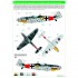 1/48 Bf109 G-6/G-14 Reichsverteidigung Markings Decals for Eduard kits