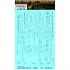 1/48 Bf109 "Afrika" Stencils & Markings for Eduard kits PLUS