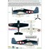 1/48 Grumman F6F-3 Hellcat Decals for Eduard kits (markings on 5 planes)