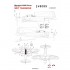 Decals for 1/48 Mitsubishi A6M5 Zero Markings & Stencils (wet transfer)