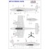 Decals for 1/48 Messerschmitt Bf 110 Stencils