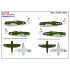 Decals for 1/48 P-47 D Razorback Over New Guinea Markings