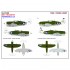 Decals for 1/48 P-47 D Razorback Over New Guinea Markings