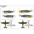 1/72 Republic P-47D Thunderbolt Razorback 58th FG Over New Guinea Standard Decals