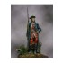 54mm Scale English Officer, 13th, Culloden 1746 (metal figure)