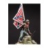 54mm Scale Confederate Stardard Bearer, 15th Alabama Volunteers