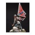 54mm Scale Confederate Stardard Bearer, 15th Alabama Volunteers