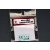 1/24 Nissan GTR R33 Metal Logo Stickers