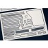 1/24 Mercedes Benz Actros GigaSpace Detail-up Set for Italeri kit #3905 (PE+Metal Logo)