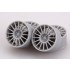 1/24 17inch Rally Wheels for Fiat 500 Abarth kit