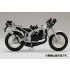 1/12 Honda NSR50 '89 Ross White and Seychelles Night Blue [Bike Series #3]