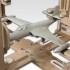 Aircraft Assembly Jig (Dimensions: 54.6cm x 62.2cm x 19.7cm)
