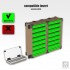 Multifunctional Insert for Portable Hobby Station (storage spot: 20.4 cm x 6.4 cm)