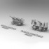 1/350 US Navy 40mm Quad Bofors Early Version (6pcs)