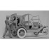 1/24 American Gasoline Loaders 1910s (2 figures)