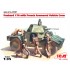1/35 French Panhard 178 Armoured Vehicle w/Crews