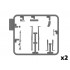 1/35 WWII German Type G4 Partisanenwagen Vehicle with Machine Gun