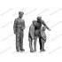 1/35 WWII French Tank Crew (5 Figures: 3 tankers and 2 boys)