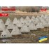 1/35 Dragon's Teeth Anti-tank Obstacles (24 structures)