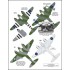 Decals for 1/48 Canadian-built de Havilland DH.98 Mosquito