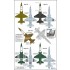 Decals for 1/48 Northrop T-38C Talon Heritage Schemes