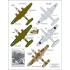 Decals for 1/72 North American B-25B/C/D Mitchell