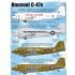 Decals for 1/72 Unusual Douglas C-47s Skytrain