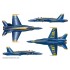 1/72 Modern F/A-18 Hornet ''Blue Angels''