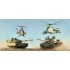 1/72 M1A1 Abrams, AH-1W Super Cobra, T-62, Mil Mi-25 Hind D [Gulf War 25th Anniversary]