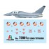 1/72 EF-2000 Typhoon (acrylic paints, brush, liquid cement & sprue cutter included)