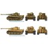 1/72 WWII Germany Pz.Kpfw.VI Tiger I Ausf.E - Fast Assembly (2 kits)